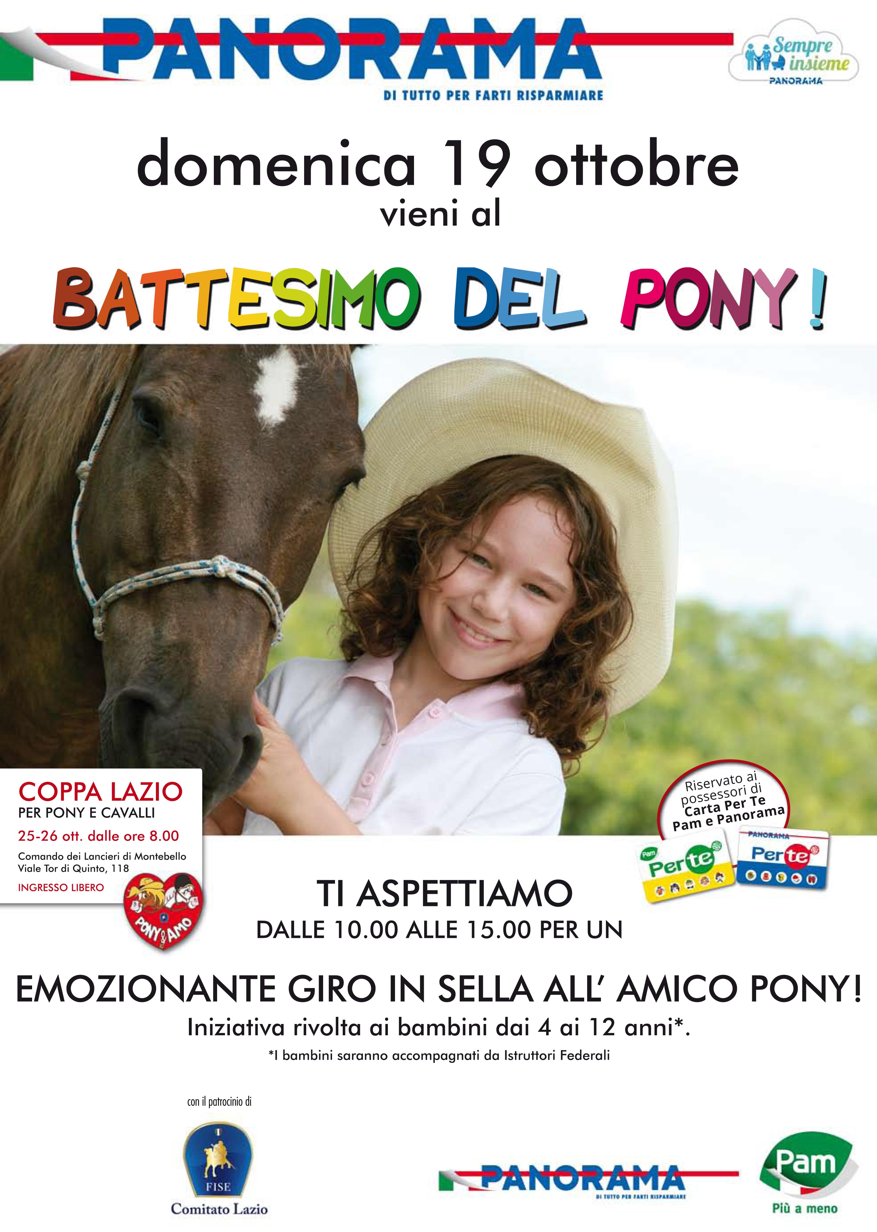 IL BATTESIMO DEL PONY bassa 100X140 2