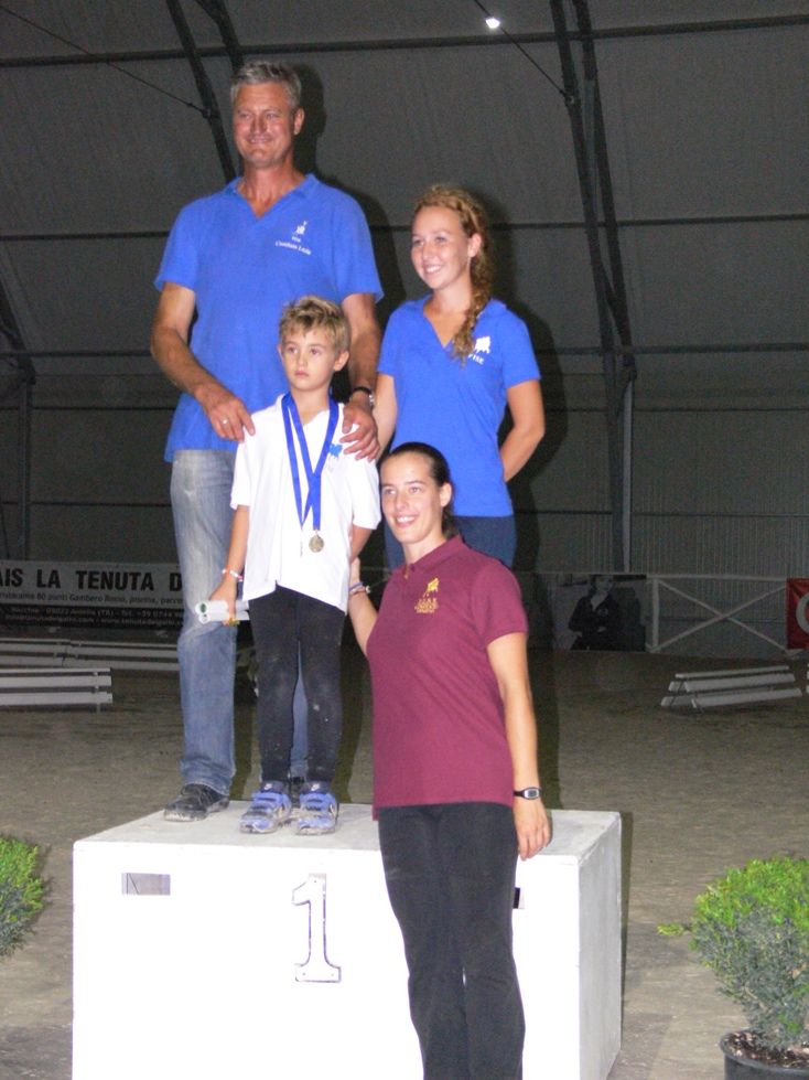Premiazione volteggio