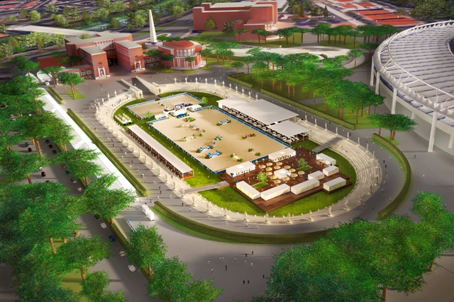 Rendering Stadio dei Marmi
